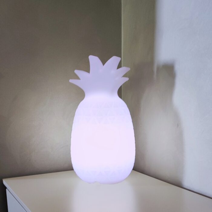 SAMBA Lampada Ananas Luce LED RGB Ricarica wireless - immagine 4