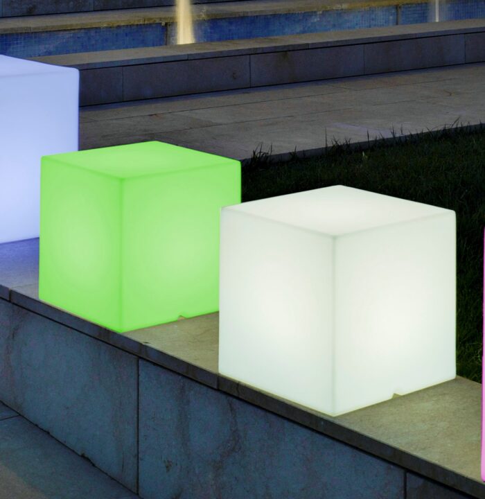CUBO32 Solare LED RGB Batteria Ricaricabile - immagine 4