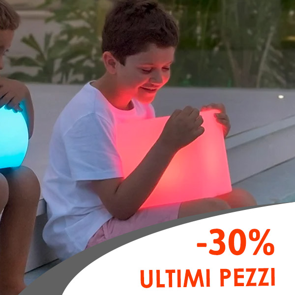 CUBY 20 LED RGB | Batteria Ric. Wireless