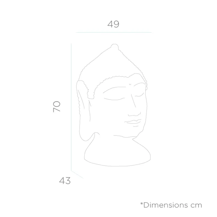 GOA70 Lampada da Terra Decorativa Zen Luce Bianca Cavo - immagine 7
