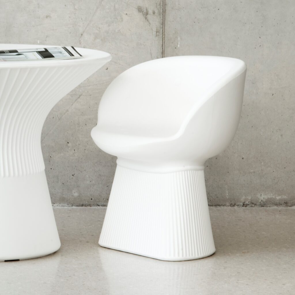 MALLORCA60 Poltroncina Bianco Opaco